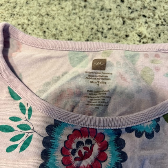 Tea Collection Dress girls size 7 - Picture 4 of 6